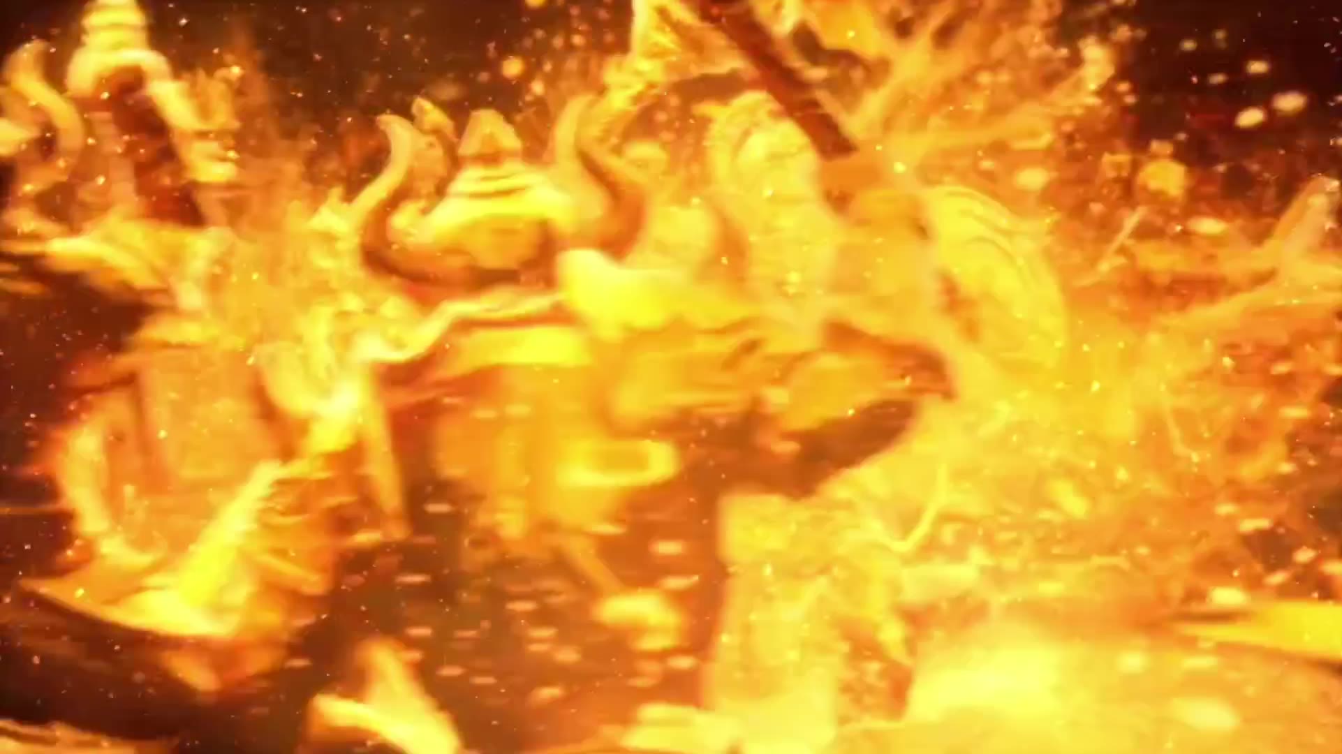 Forged in Fire — Ramayana-inspired VFX title card by VESARA